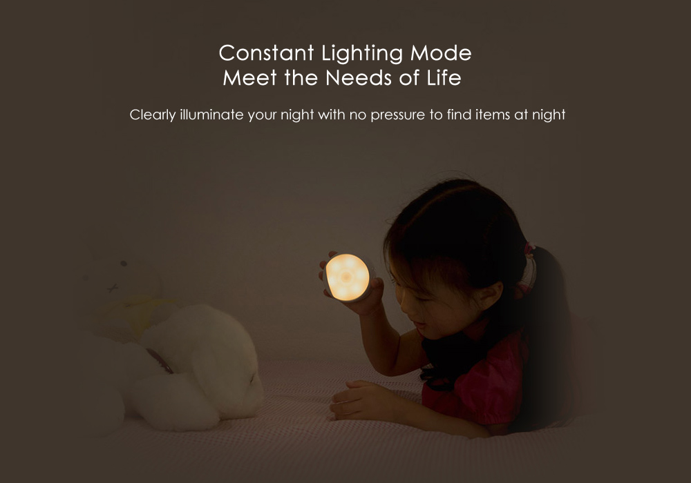 Yeelight USB Powered Photosensitive and Infrared Human Sensor Small Night Light 2PCS - White 2PCS
