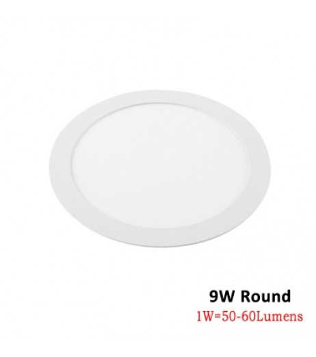 Round concealed panel light high luminous efficiency lamp bead wide pressure