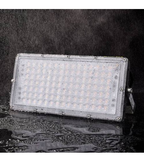 100W Module LED Floodlight Outdoor Garden Security Light Warm White UK