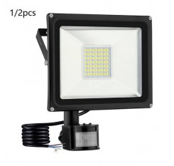 30W LED Motion Sensor Outdoor Flood Light Warm White Spot Lamp Waterproof 220V