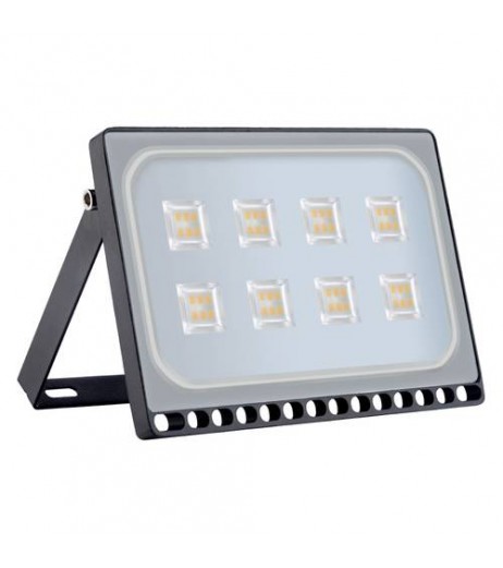 4pcs Ultraslim 50W LED Floodlight Outdoor Security Lights 110V Warm white