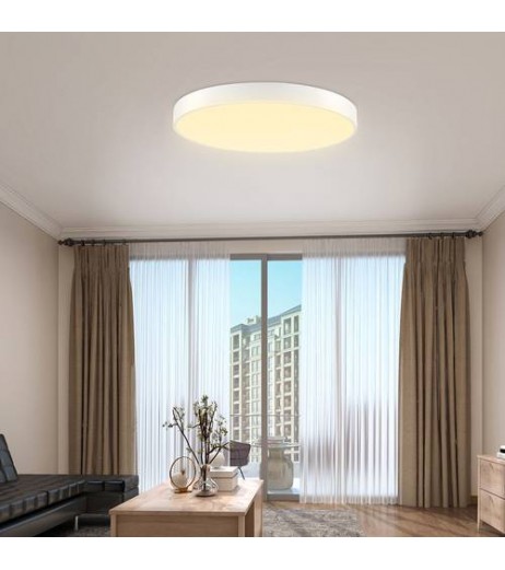 300mm 20W LED Ultra-thin Ceiling Lamp Round Warm White Light UK