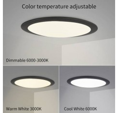 36W 220V Dimmable LED High Bay Ultra-Thin Flying Saucer Ceiling Light UK