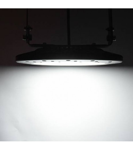 1/2pcs 100W UFO LED High Bay Luminaire Floodlight Spotlight Cool White US