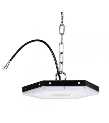 100W Hanging Chain Yype LED High Bay Light Warehouse Workshop Lights Industrial