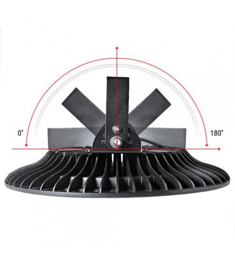 Ultraslim 300W UFO LED High Bay Light Factory Industrial Warehouse Commercial Lighting