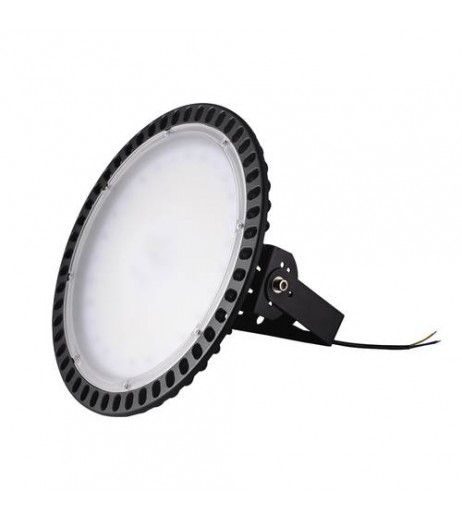 200W Slim LED High Bay Light Low Bay UFO Warehouse Industrial Lights Cool White