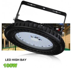 UFO LED High Bay Light 100W Commercial Warehouse Industrial Lamp Cool White