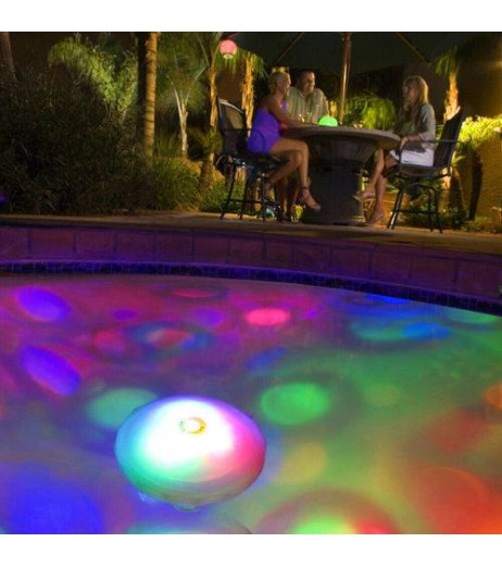RGB LED Poolbeleuchtung Schwimmende Unterwasser Pool Licht Beleuchtung Lampe