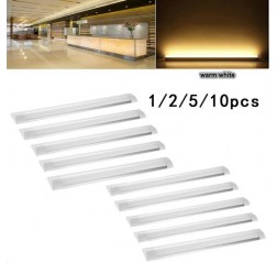 10x 60cm LED Tube Tube Lamp Ceiling Light Light Bar Fluorescent Tube Warm White