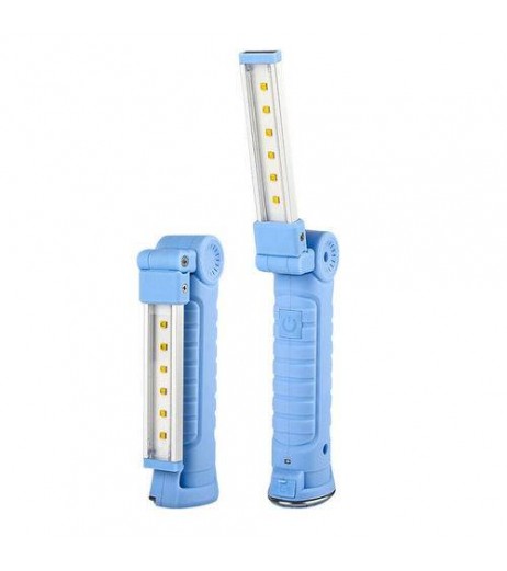 6LED UV Sterilizer Light USB Rechargeable UVC Germicidal Disinfection Lamp Bulb
