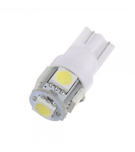20 x T10 5050 LED Light Bulbs 5-SMD 192 168 194 W5W Wedge Reading Lamp 12V +Box